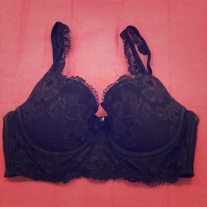 Black Lace VS Balconette Bra